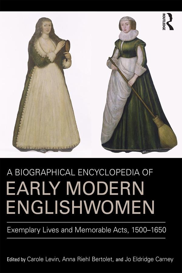 A Biographical Encyclopedia of Early Modern Englishwomen