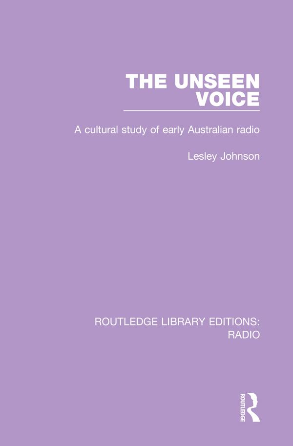 The Unseen Voice by Lesley Johnson