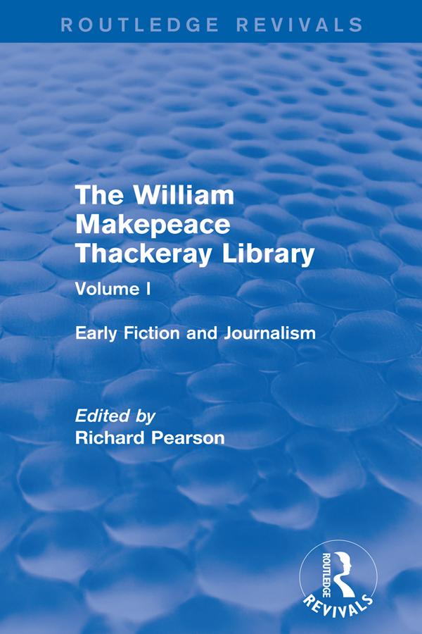 The William Makepeace Thackeray Library by Richard Pearson