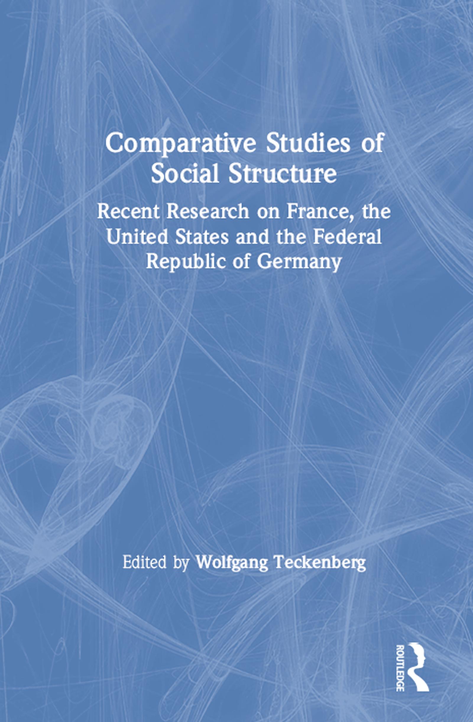 Comparative Studies of Social Structure