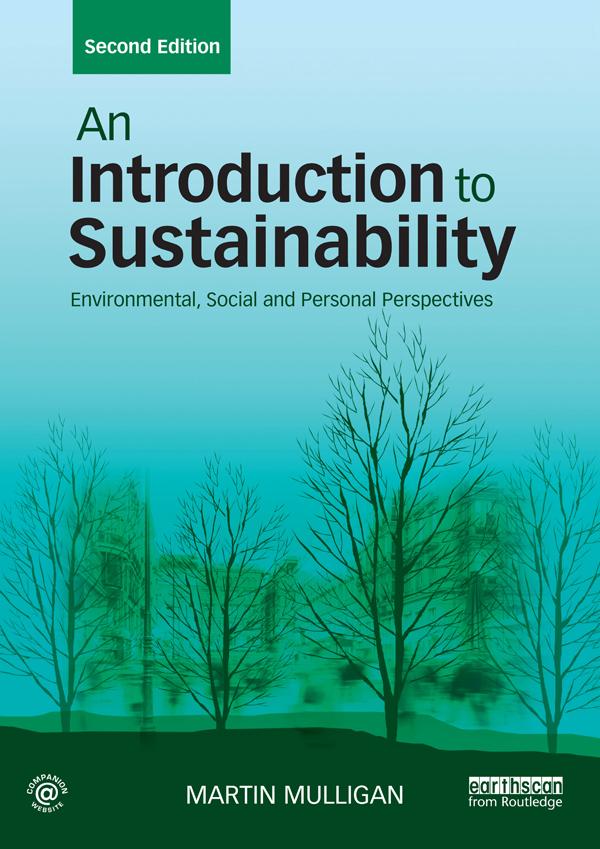 An Introduction to Sustainability by Martin Mulligan