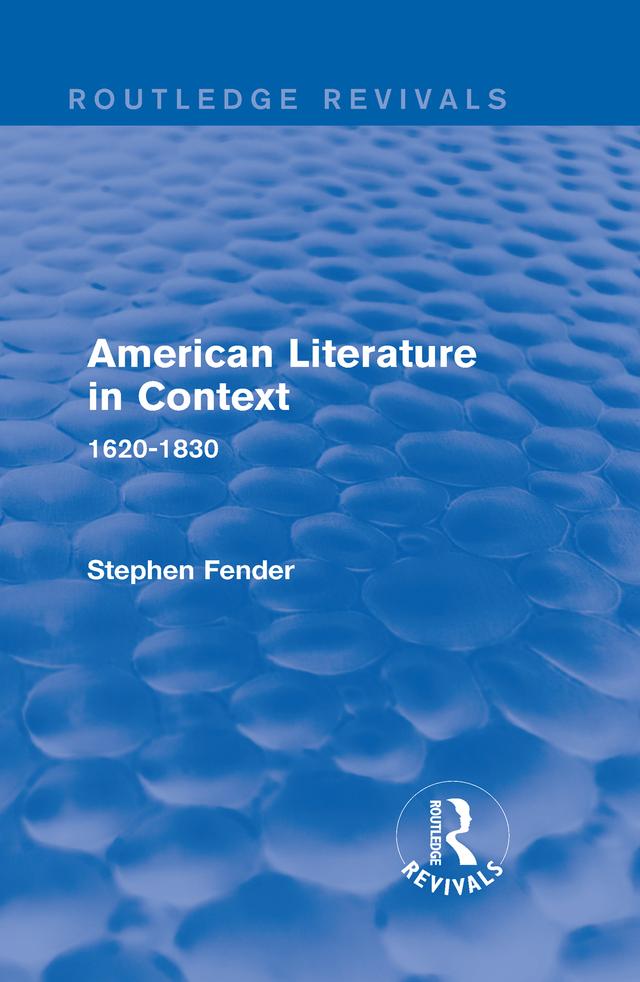 American Literature in Context by Various Authors