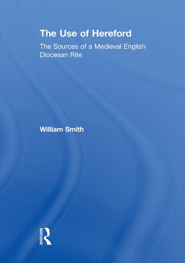The Use of Hereford by William Smith