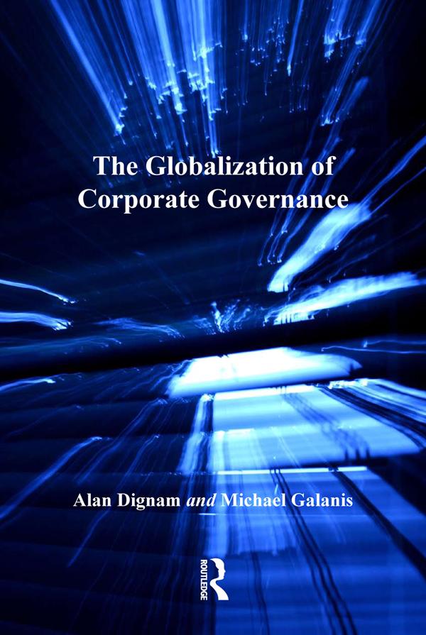 The Globalization of Corporate Governance