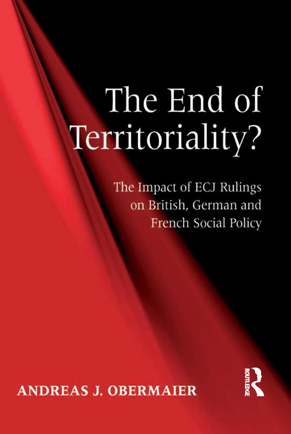The End of Territoriality? by Andreas J. Obermaier