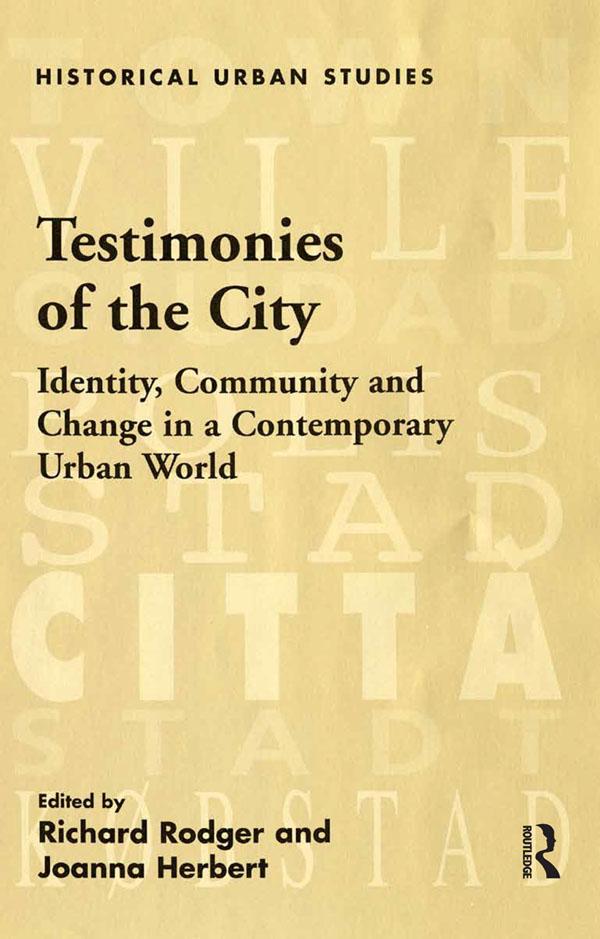 Testimonies of the City by Joanna Herbert, Richard Rodger