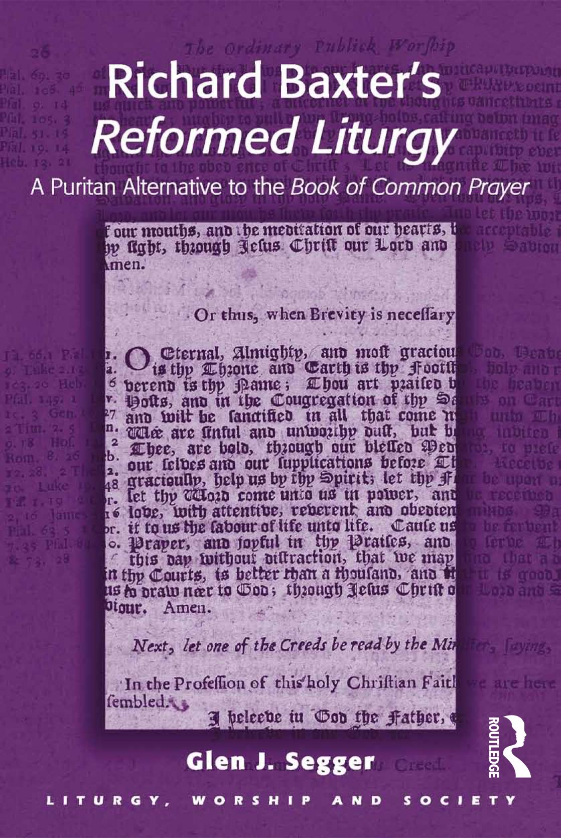 Richard Baxter's Reformed Liturgy