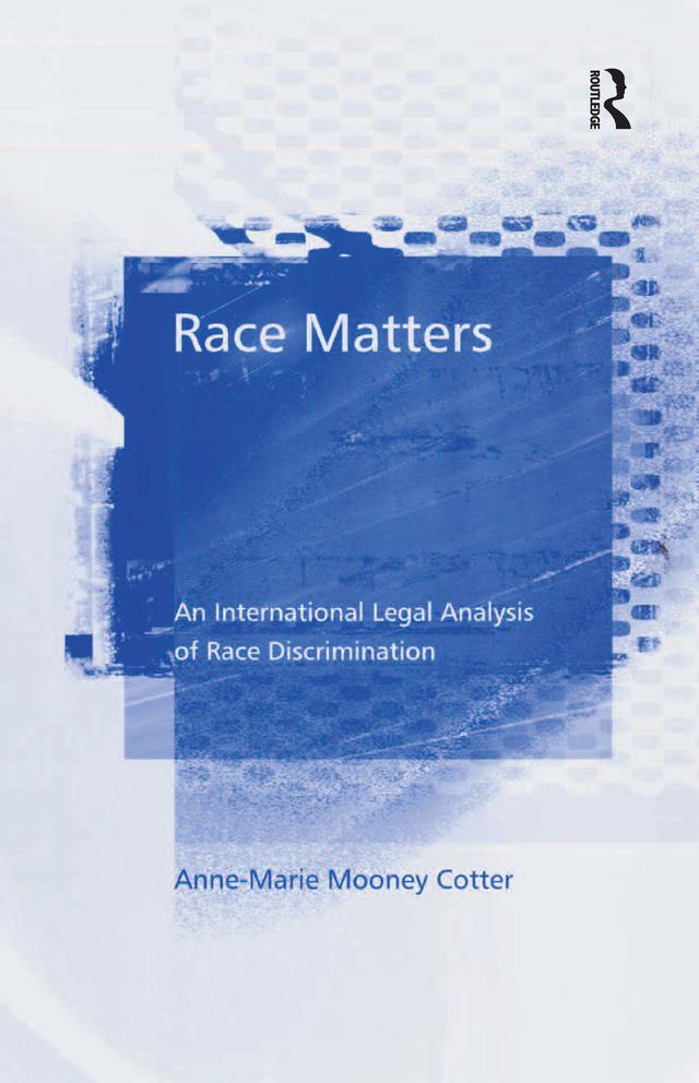 Race Matters by Anne-Marie Mooney Cotter