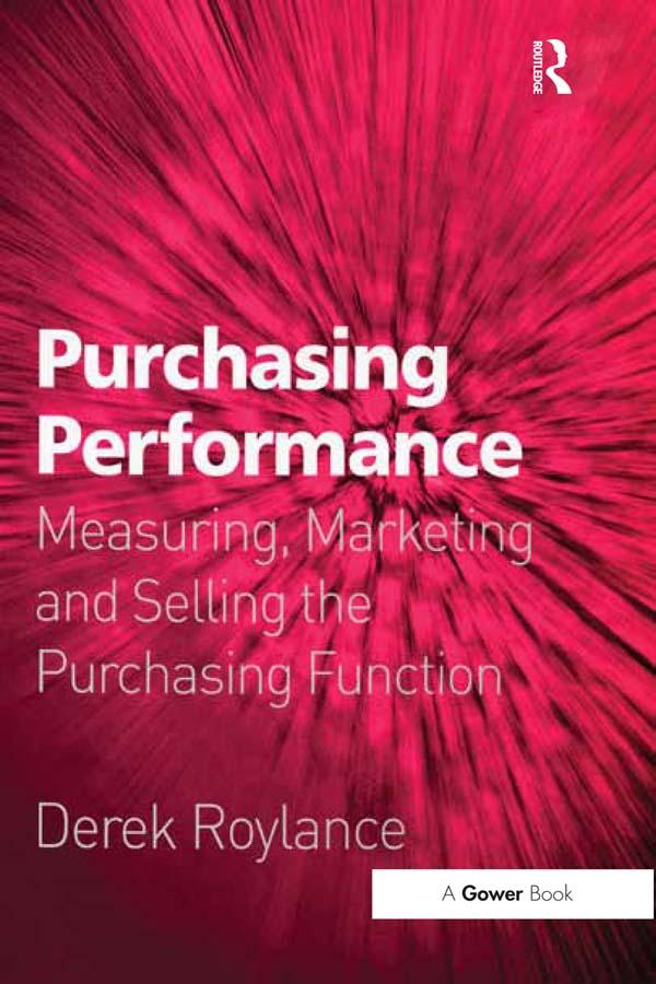 Purchasing Performance by Derek Roylance