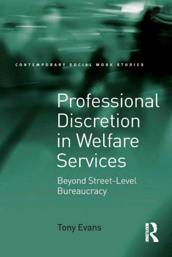 Professional Discretion in Welfare Services by Tony Evans