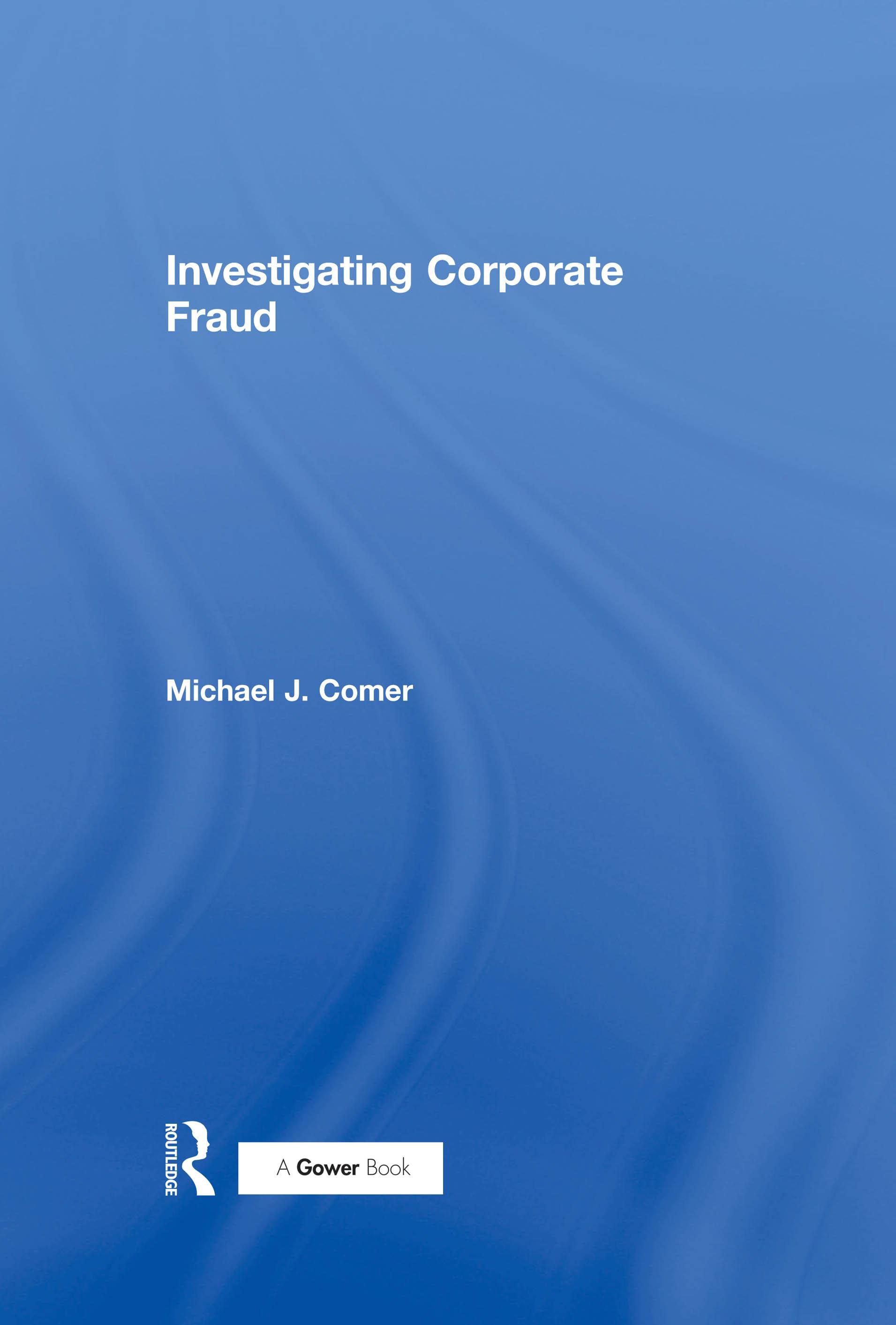 Investigating Corporate Fraud