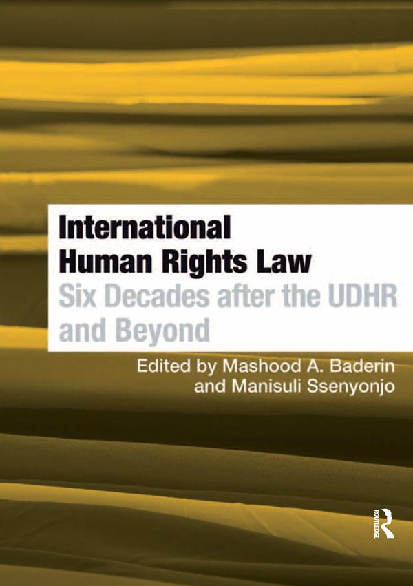 International Human Rights Law by Manisuli Ssenyonjo, Mashood A. Baderin