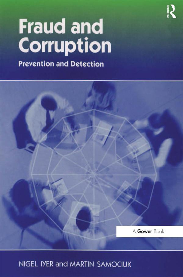 Fraud and Corruption by Martin Samociuk, Nigel Iyer