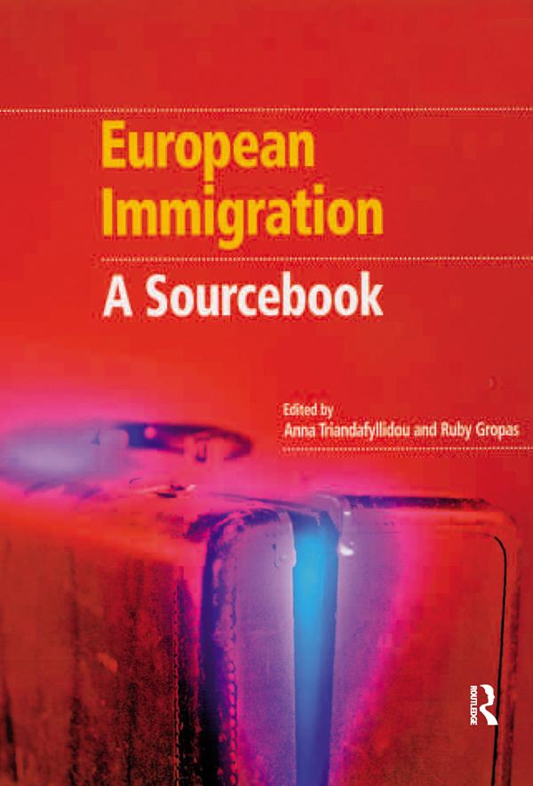 European Immigration by Anna Triandafyllidou, Ruby Gropas