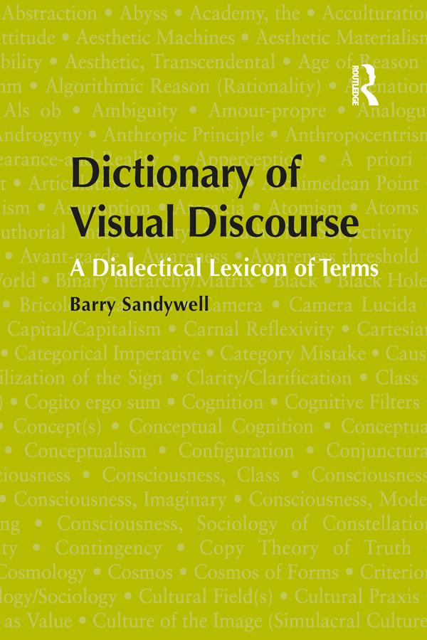 Dictionary of Visual Discourse by Barry Sandywell