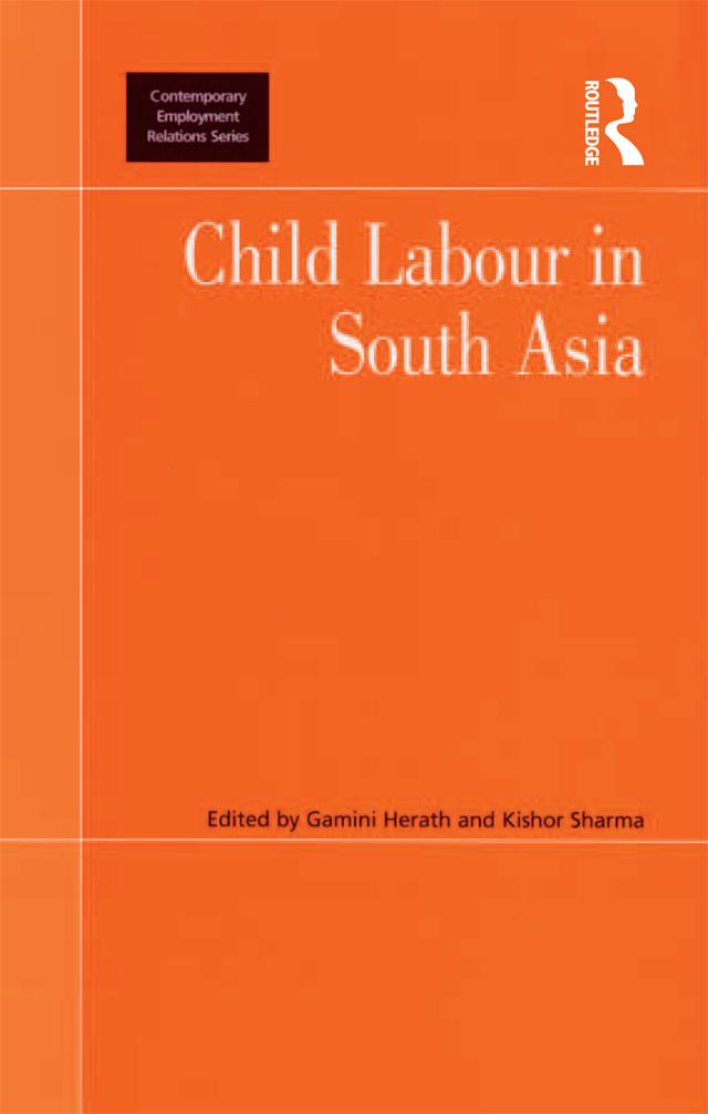 Child Labour in South Asia by Gamini Herath, Kishor Sharma