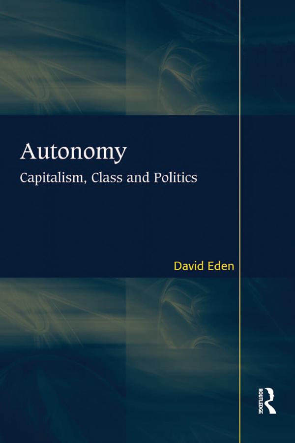 Autonomy by David Eden