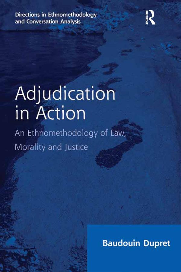Adjudication in Action by Baudouin Dupret