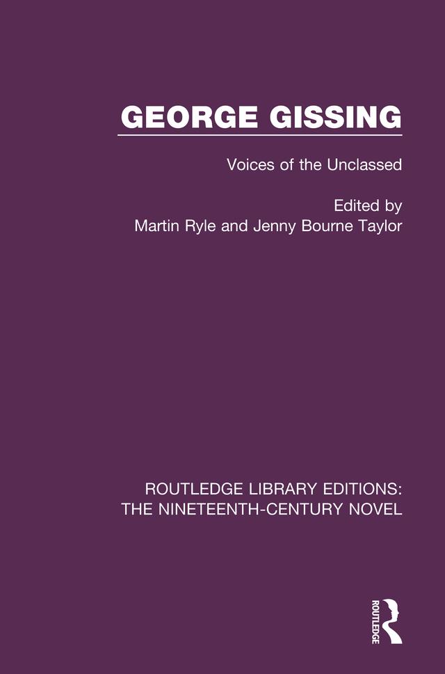 George Gissing by Jenny Bourne Taylor, Martin Ryle