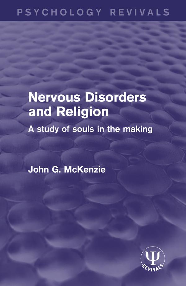 Nervous Disorders and Religion by John G. McKenzie