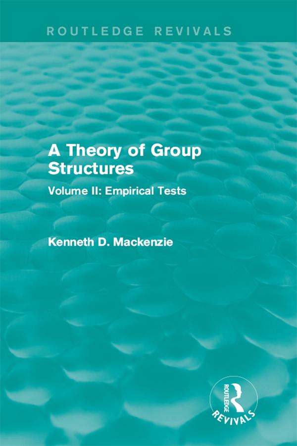 A Theory of Group Structures