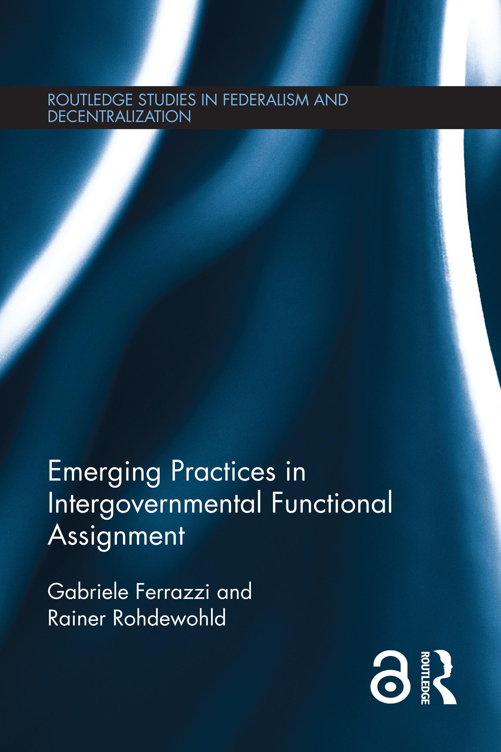 Emerging Practices in Intergovernmental Functional Assignment