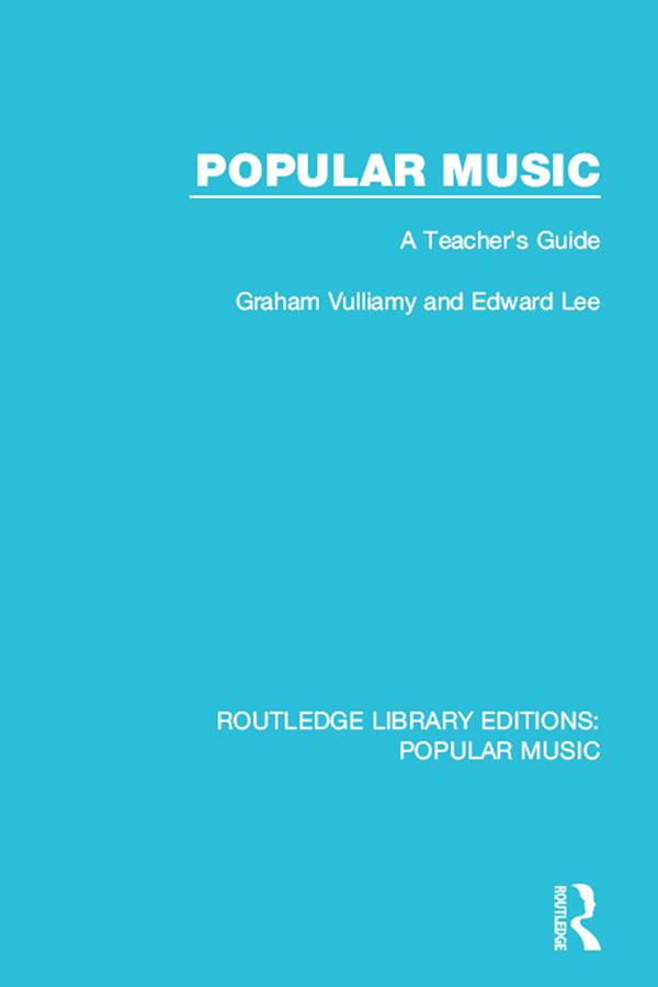 Popular Music by Edward Lee, Graham Vulliamy