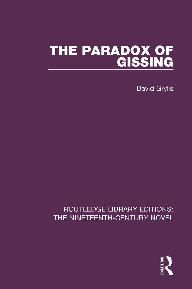 The Paradox of Gissing by David Grylls