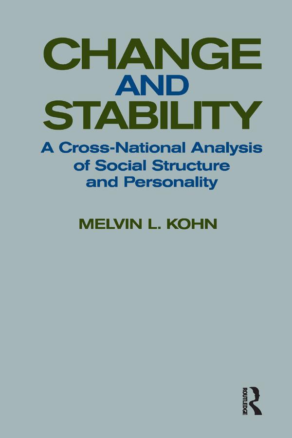 Change and Stability by Melvin L. Kohn
