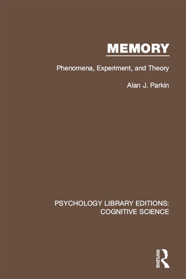 Memory by Alan Parkin