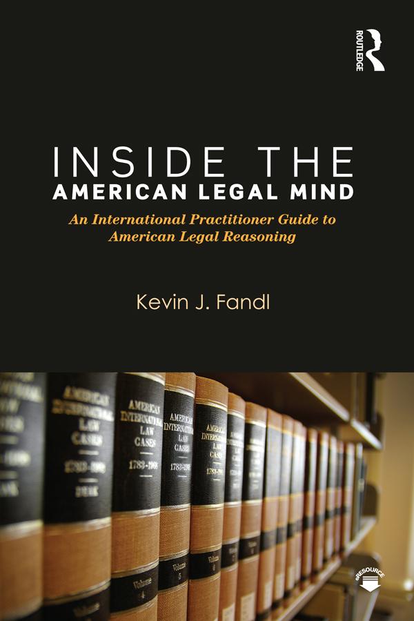 Inside the American Legal Mind by Kevin J. Fandl