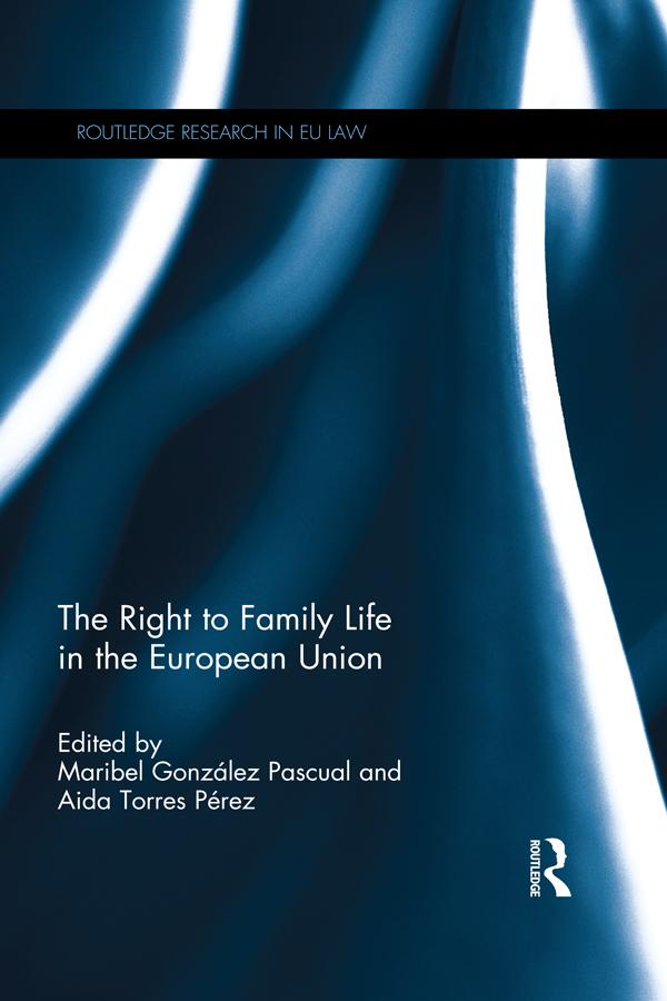 The Right to Family Life in the European Union by Aida Torres Pérez, Maribel Pascual