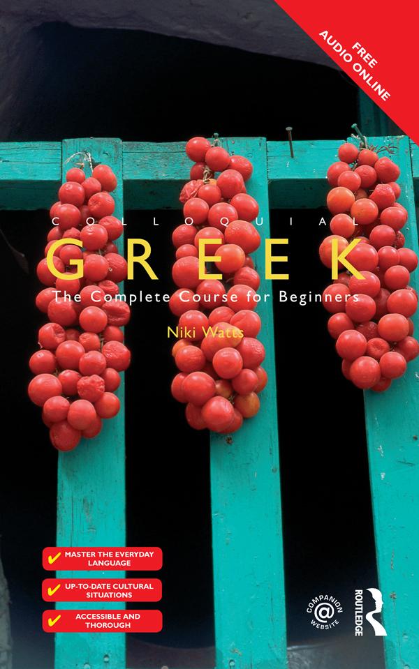 Colloquial Greek by Niki Watts