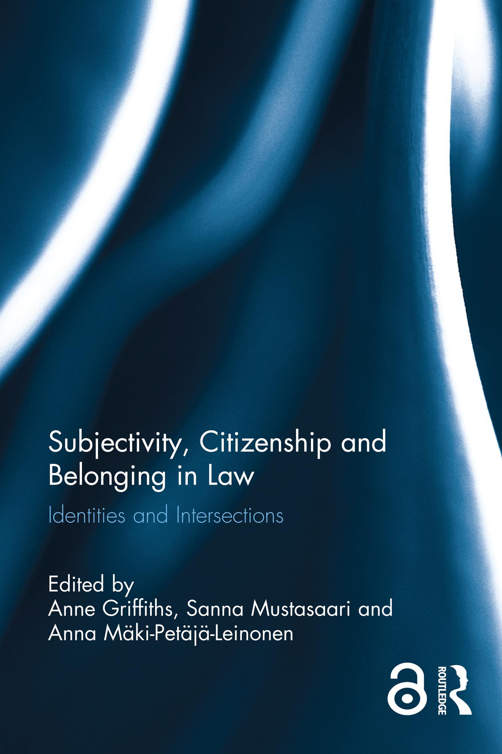 Subjectivity, Citizenship and Belonging in Law