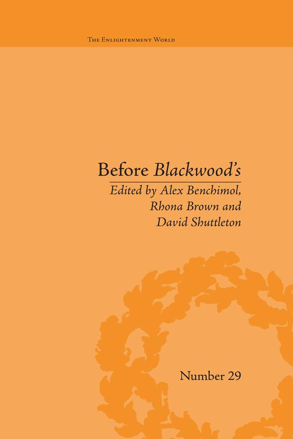 Before Blackwood's by Alex Benchimol