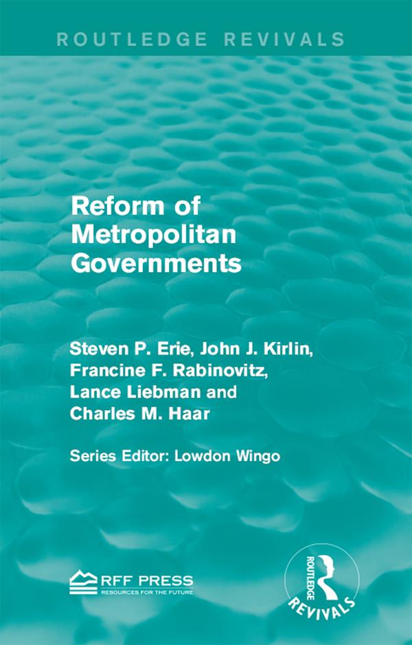 Reform of Metropolitan Governments