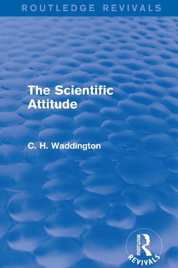 The Scientific Attitude