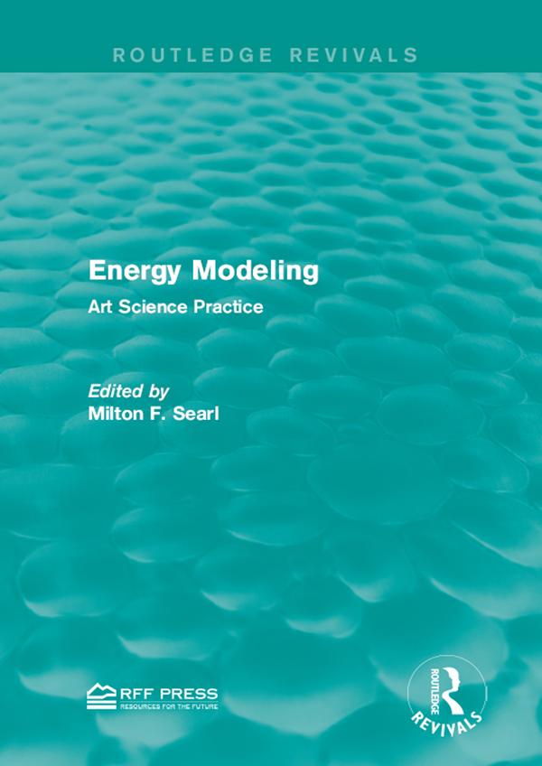 Energy Modeling by Milton F. Searl