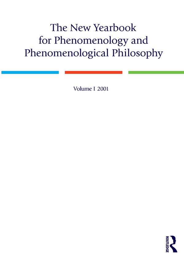 The New Yearbook for Phenomenology and Phenomenological Philosophy