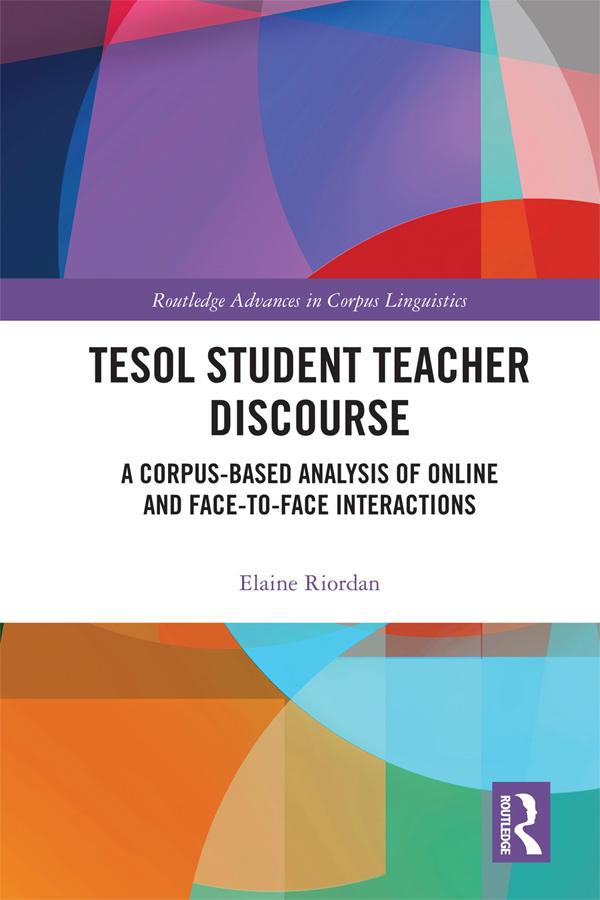 TESOL Student Teacher Discourse by Elaine Riordan
