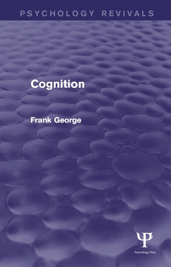 Cognition by Frank George