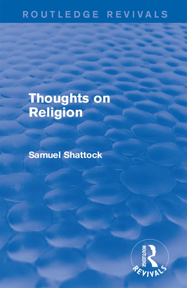 Thoughts on Religion
