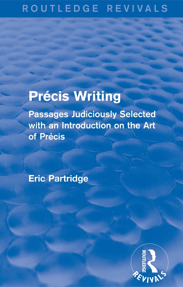 Précis Writing