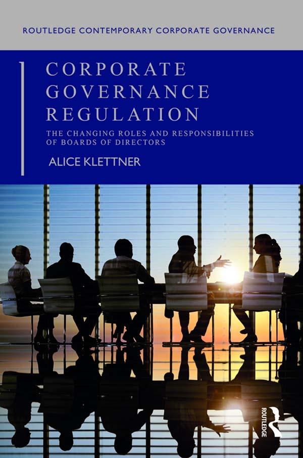 Corporate Governance Regulation by Alice Klettner