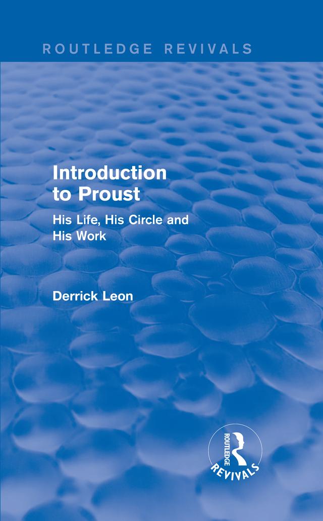 Introduction to Proust by Derrick Leon