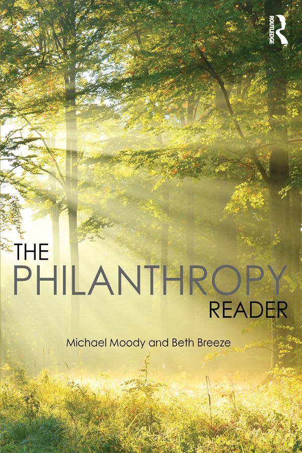 The Philanthropy Reader by Beth Breeze, Michael Moody