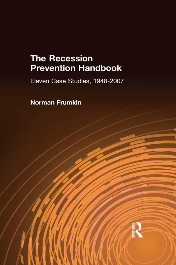 The Recession Prevention Handbook by Norman Frumkin
