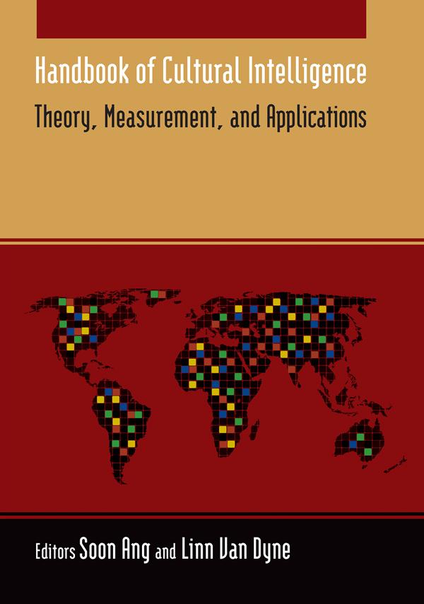 Handbook of Cultural Intelligence by Linn Van Dyne, Soon Ang