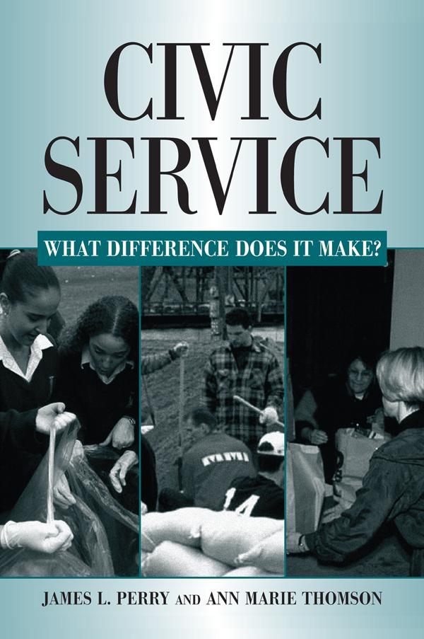 Civic Service by Ann Marie Thomson, James L. Perry