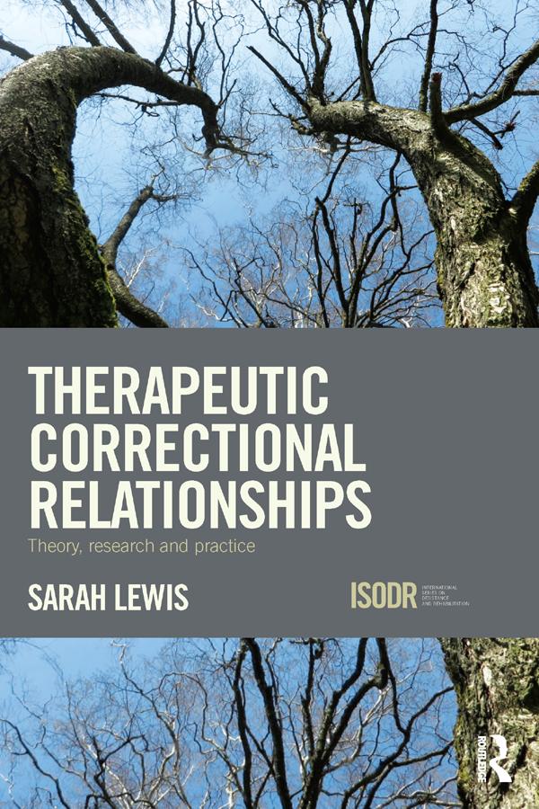 Therapeutic Correctional Relationships by Sarah Lewis